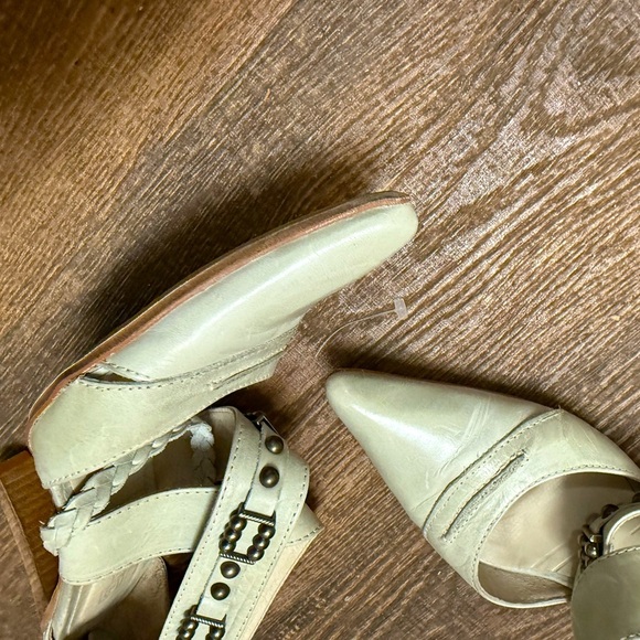 Spiral 8.5 EUC/Newer condition western vibe Seafoam light green Heels (39 EUR) - Picture 14 of 15